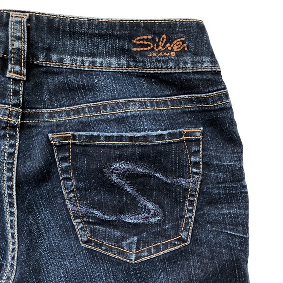 Silver Jeans Suki Size W28 L32 Flare Mid Rise Y2K - Picture 10 of 13